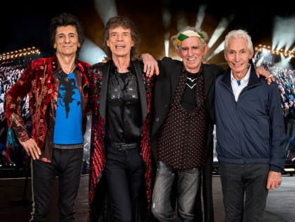 Rolling Stones замаскировали промо нового альбома под рекламу стекольной компании
