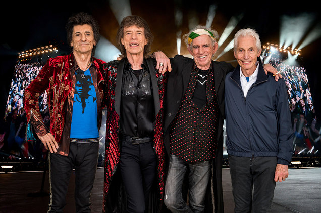 Rolling Stones замаскировали промо нового альбома под рекламу стекольной компании