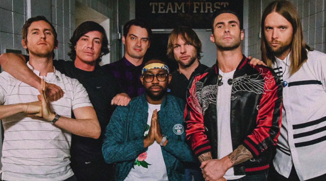 Maroon 5 поучаствовали в рекламной кампании Apple