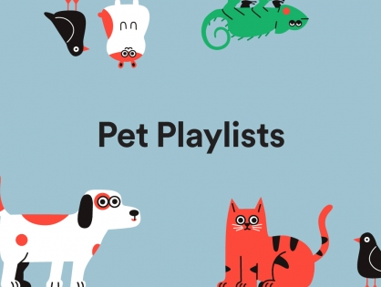 На Spotify появился плейлист для домашних животных
