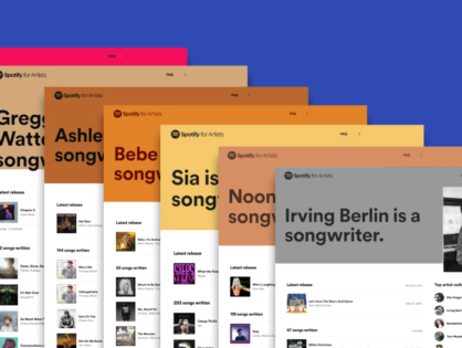 Spotify запустили Songwriters Hub