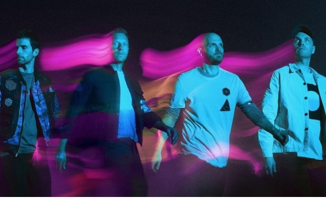 Coldplay и Amazon Music запускают двухдневную инсталляцию нового альбома группы