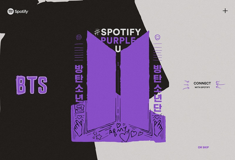 Spotify запустили сайт, отсчитывающий время до релиза альбома BTS «Proof»