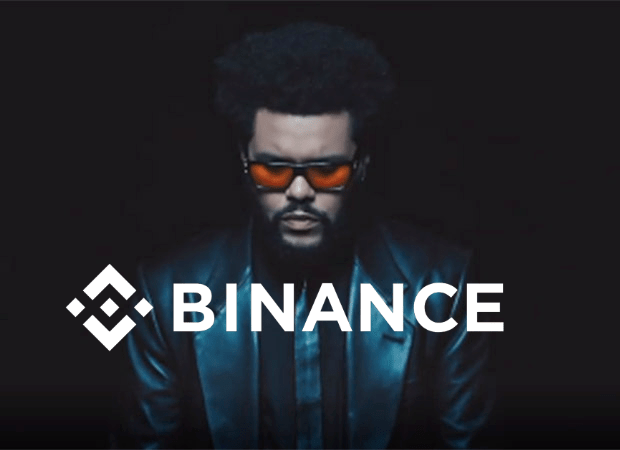 Weeknd привлек Binance в качестве спонсора его «мирового криптотура»