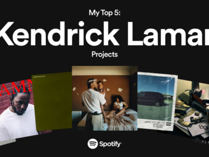 Spotify запускают промо «Top 5» для каталога Кендрика Ламара