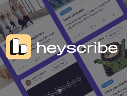 Heyscribe помогает создателям зарабатывать на незавершенных работах