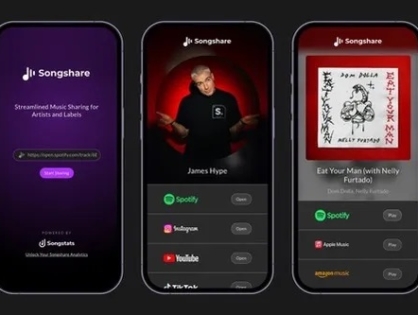 Songshare — новейшая платформа смарт-ссылок для музыки