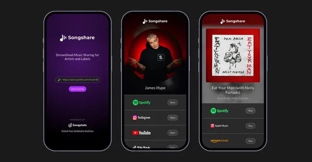 Songshare — новейшая платформа смарт-ссылок для музыки