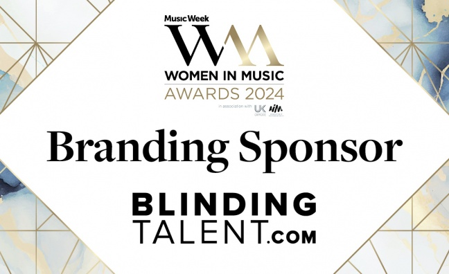 Music Week Women In Music Awards сотрудничает с Blinding Talent