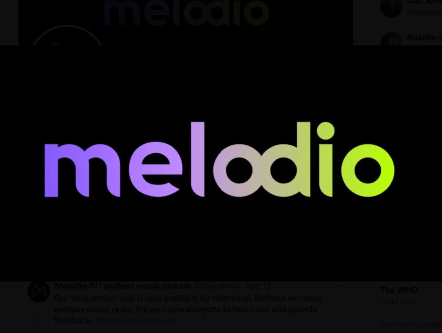 Melodio — «первая в мире платформа потоковой передачи музыки на базе искусственного интеллекта»