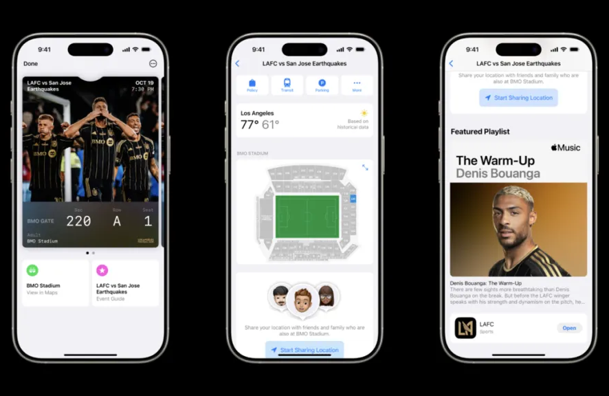 Ticketmaster стал первым, кто интегрировался с Apple Wallet — впервые с LAFC и Miami Heat Games