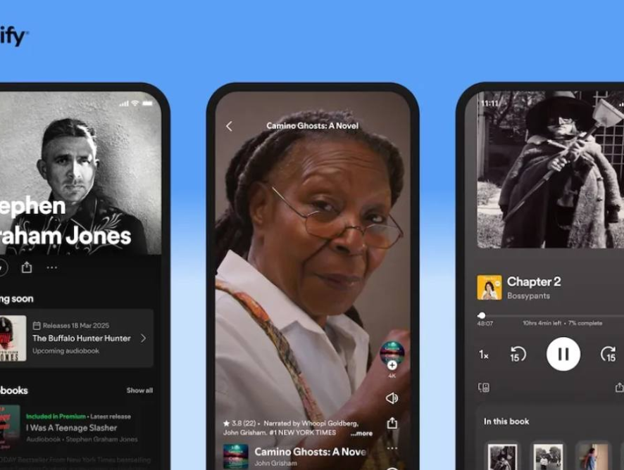 Spotify добавляет видео, новый взгляд на аудиокниги и взаимодействие с авторами
