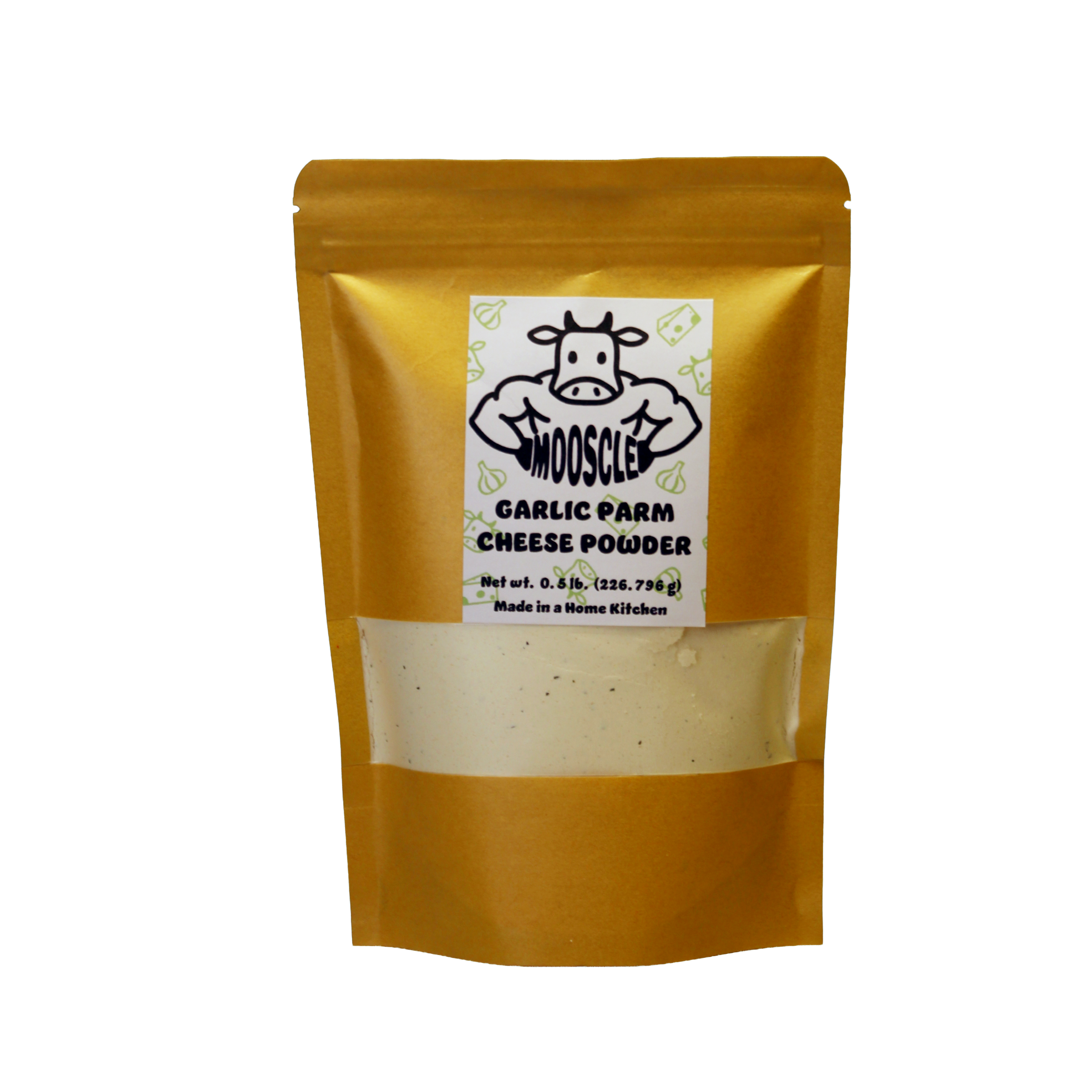 Mooscle Garlic Parmesan Cheese Powder
